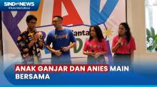 Anak Ganjar dan Anies Habiskan Waktu Main Bersama, Ditemani Juga Ketua Relawan Prabowo