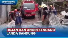 Hujan Deras dan Angin Kencang di Bandung, Atap Rumah Warga Rusak