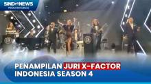Tampil Kompak Seperti Anak Band, Begini Penampilan Para Juri X-Factor Indonesia Season 4