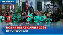 Intip Keseruan Keluarga Ganjar Pranowo Nobar Debat Capres 2024 di Purworejo