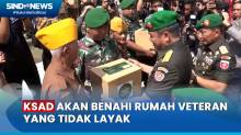 Hari Juang TNI AD ke-78 di Makassar, KSAD: Rumah Veteran yang Tidak Layak Akan Dibenahi