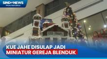 Kreatif! Miniatur Gereja Blenduk Semarang Ini Habiskan 20 Kg Kue Jahe
