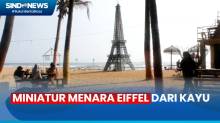 Wisata Keren di Lebak Banten, Main ke Pantai Kelapa Warna Ada Miniatur Menara Eiffel