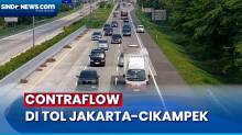 Hadapi Arus Balik Libur Nataru di Tol Jakarta-Cikampek Korlantas Siapkan Contraflow