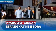 Tinggalkan Rumah Kertanegara, Prabowo-Gibran Bertolak Menuju Arena Debat Ketiga