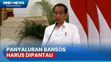 Jokowi: Bansos Tetap Diberikan, Penyaluran harus Dipantau