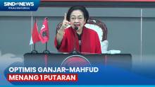 HUT ke-51 PDIP, Megawati Optimis Ganjar-Mahfud Menang 1 Putaran