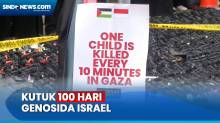 Laporan Langsung dari Depan Kedubes Amerika, Aksi Kutuk 100 Hari Genosida Israel terhadap Palestina