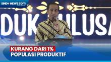 Jokowi Kaget Rasio Lulusan S2 dan S3 di Indonesia Rendah