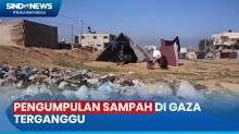 Warga Deir al-Balah Khawatir Dampak Polusi Sampah terhadap Kesehatan di Gaza