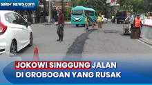 Kunjungi Grobogan, Jokowi Singgung Jalan yang Bertahun-Tahun Rusak