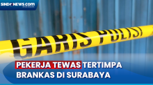 Pekerja Tewas Tertimpa Brankas Milik Bank Swasta saat akan Pindahan di Surabaya