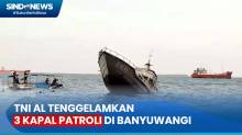 Detik-Detik TNI AL Tenggelamkan 3 Kapal Patroli di Perairan Banyuwangi
