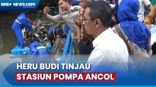 Tinjau Stasiun Pompa Ancol, Heru Budi Pastikan Banjir dapat Dikendalikan