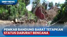 Puluhan Bangunan Hancur akibat Pergeseran Tanah, Pemkab Bandung Barat Tetapkan Status Darurat Bencana