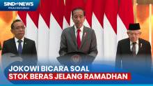 Presiden Jokowi Pastikan Stok Beras Aman Jelang Ramadhan