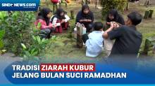 Tradisi Nyadran Jelang Ramadhan, Warga Semarang Kerja Bakti Bersihkan TPU-Makan Bareng