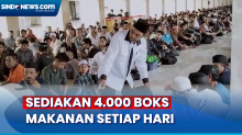 Pengelola Masjid Istiqlal Sediakan 4.000 Boks Makanan Setiap Hari