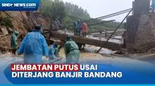 2 Desa Terisolasi Usai Jembatan Putus Diterjang Banjir Bandang di Mamasa