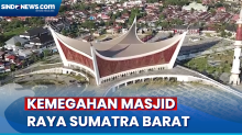Kemegahan Masjid Raya Sumatra Barat, Dirancang Tahan Gempa dengan Sentuhan Budaya Minang