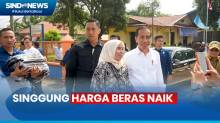 Jokowi Serahkan Bantuan Pangan saat Berkunjung ke Padang Lawas