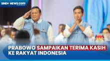 Ditetapkan Menang Pilpres 2024, Prabowo Subianto: Terima Kasih Rakyat Indonesia