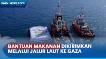 Kapal Bantuan Berisi 200 Ton Makanan Berlayar menuju Gaza