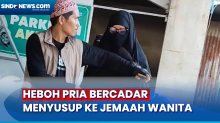 Heboh Pria Bercadar Menyusup ke Jemaah Wanita di Makassar