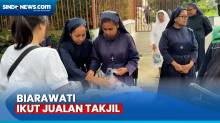 Tak Mau Ketinggalan, Biarawati di Sukabumi Ikut Jualan Takjil