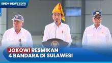 Momen Jokowi Kenang Gempa Palu saat Resmikan 4 Bandara di Sulawesi