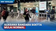 Suasana Bandara Soekarno-Hatta Mulai Normal pada H-2 Lebaran