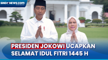 Jokowi Ucapkan Selamat Idul Fitri 1445 H, Minta Masyrakat Rajut Kembali Persaudaraan