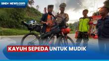 Demi Mudik, Asep Kayuh Sepeda Lintasi Ciamis-Cimahi untuk Lebaran dengan Keluarga