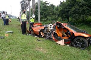 Kecelakaan Supercar di Jagorawi Diduga Akibat Pengemudi Lalai