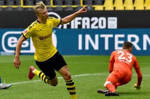 Haaland Mengaku Tidak Terkejut Bisa Cetak Gol bagi Dortmund