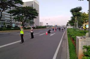 Pengguna Sepeda Meningkat, DKI Buka Jalur Sementara di Jalan Sudirman-Thamrin