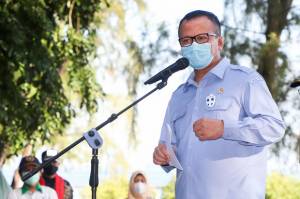 Menteri Edhy: Pantai Selatan Jawa Berpotensi Jadi Sentra Budidaya Udang