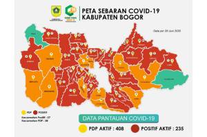 Kian Meluas, Zona Merah Covid-19 di Kabupaten Bogor Jadi 27 Kecamatan