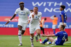 Menang Tipis atas Leicester, Chelsea Tembus Semifinal Piala FA