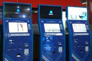 Vending Machine Transjakarta Bisa untuk Bayar Listrik dan PAM