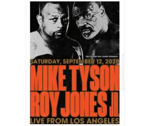 Duel Mike Tyson vs Roy Jones Guncang Los Angeles 12 September