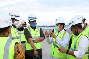 Komisi VII DPR RI dan Kepala BPH Migas Tinjau Proyek Pembangunan Pelabuhan Kijing