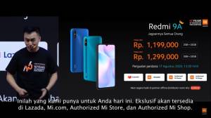 Xiaomi Rilis Redmi 9A di Indonesia, DIjual Mulai Rp1,2 jutaan