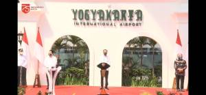 Resmikan Bandara Baru Yogyakarta, Jokowi Sebut YIA Terbaik di Indonesia