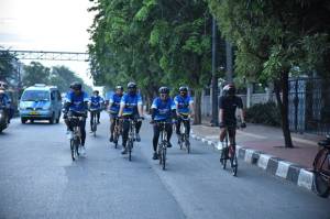 Dirikan Komunitas Sepeda, Sahroni Kampanyekan Bersepeda Aman