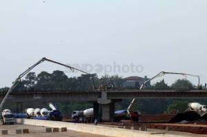 Kontruksi Jalan Tol Cengkareng - Batuceper - Kunciran Capai 86,46%