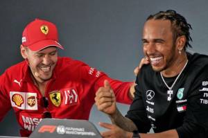 Senang Vettel Gabung Racing Point, Hamilton: F1 Butuh Pembalap Hebat