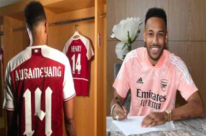 Aubameyang Perbarui Kontrak di Arsenal, Arteta Girang