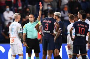 20 Kartu Merah Dikeluarkan dalam 3 Pertandingan Pertama Ligue 1