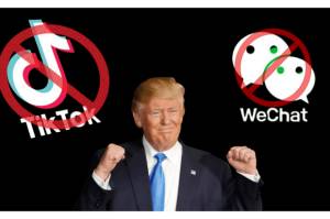 Menunggu Realisasi Donald Trump Memblokir TikTok dan WeChat di Minggu Malam